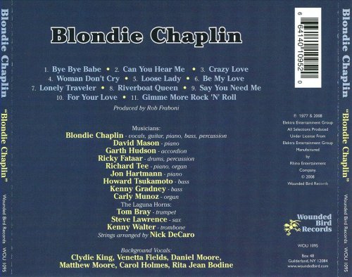 Blondie Chaplin - Blondie Chaplin (Reissue) (1978/2008)