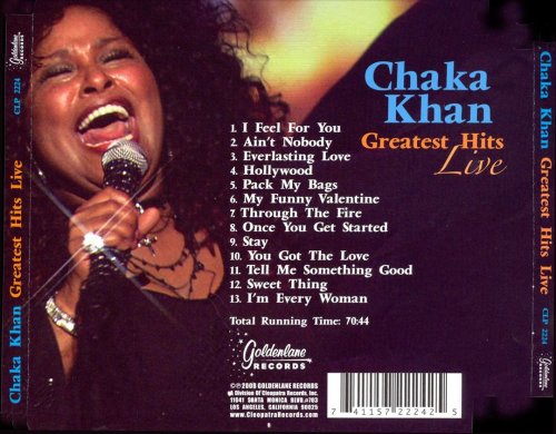 Chaka Khan - Greatest Hits Live (2008) Lossless