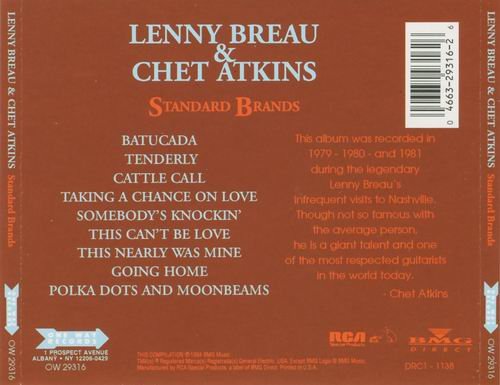 Lenny Breau & Chet Atkins - Standard Brands (1994)