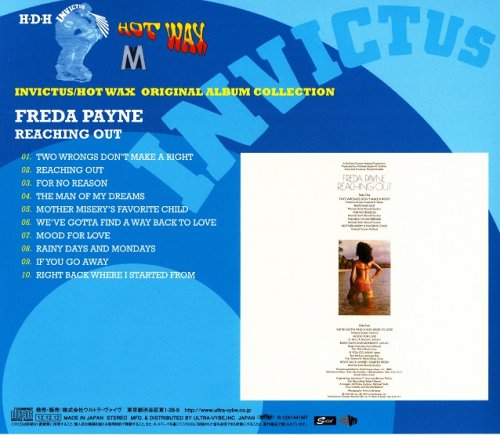 Freda Payne - Reaching Out (1973) [2012 Invictus / Hot Wax Series]  CD-Rip
