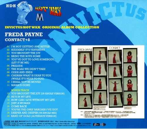 Freda Payne - Contact (1971) [2012 Invictus / Hot Wax Series] CD-Rip