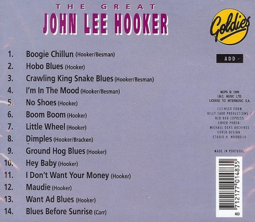 John Lee Hooker - The Great (1993)