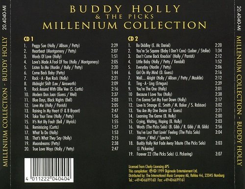 Buddy Holly & The Picks - Millenium Collection (1999)