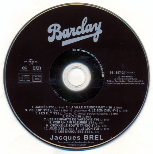 Jacques Brel – Les Marquises (1977/2014) [SACD]