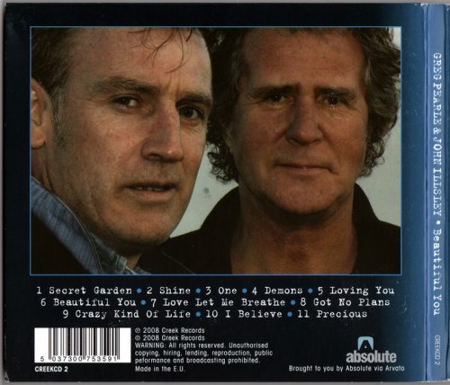 John Illsley & Greg Pearle ‎- Beautiful You (2008)