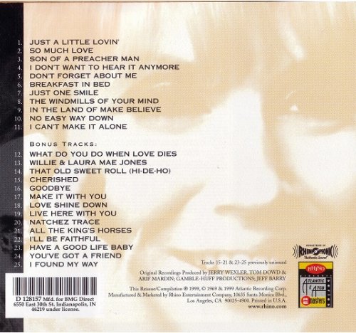 Dusty Springfield - Dusty In Memphis (1969/1999) {Rhino Deluxe Edition} CD-Rip