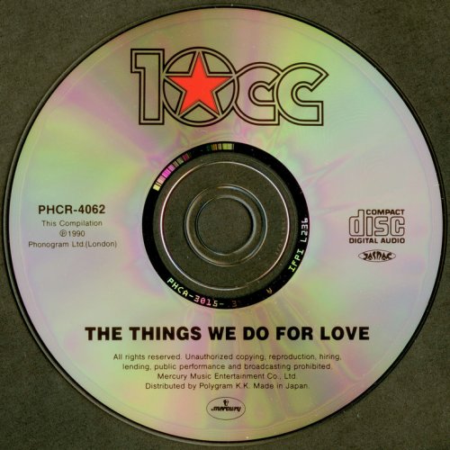 10cc - The Things We Do For Love (1990) {1996, Japanese Reissue}