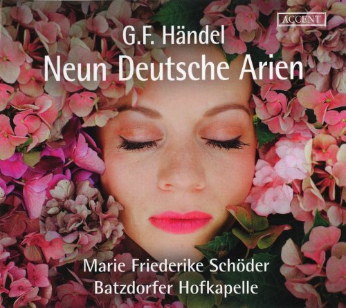Marie Friederike Schoder, Batzdorfer Hofkapelle - Handel: Neun Deutsche Arien (2017) CD-Rip