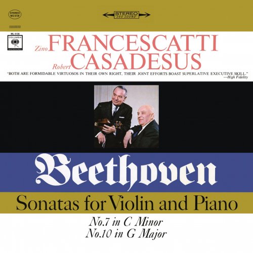 Zino Francescatti - Beethoven: Violin Sonatas Nos. 7 & 10 (Remastered) (2019) [Hi-res]