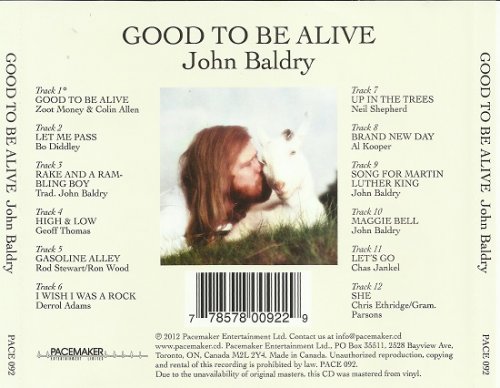 John Baldry - Good To Be Alive (Reissue) (1973/2012)