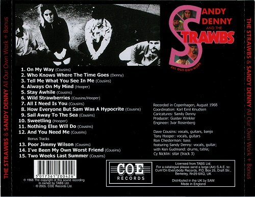 Sandy Denny & The Strawbs - All Our Own Work (Reissue, Remastered) (1973/2005) Lossless