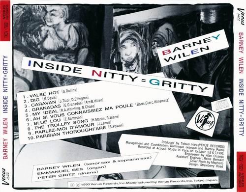 Barney Wilen - Inside Nitty=Gritty (1993) CD Rip