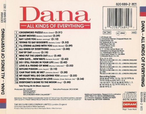 Dana - All Kinds Of Everything (1990)