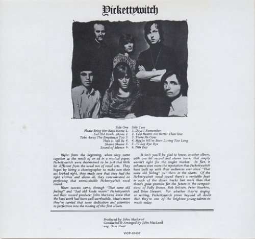 Pickettywitch - Pickettywitch (Japan Remastered) (1970/2001)