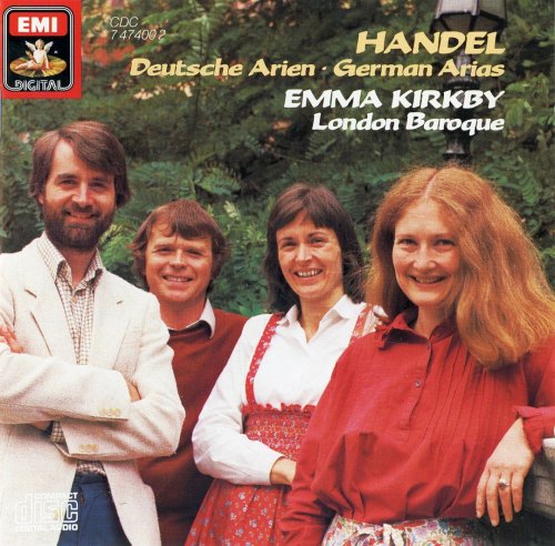 Emma Kirkby, London Baroque - Handel: Deutsche Arien (1985)