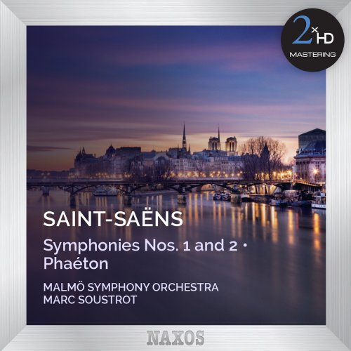 Malmo Symphony Orchestra & Marc Soustrot - Saint-Saëns: Symphonies Nos. 1 & 2 - Phaéton (2015) [Hi-Res]