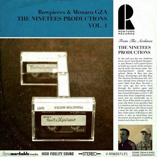 Monaco Gza & Rowpieces - The Ninetees Productions Vol. 1 (2019)