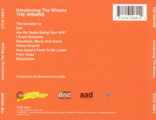 The Winans - Introducing The Winans (1981)
