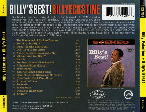 Billy Eckstine - Billy's Best! (1995)