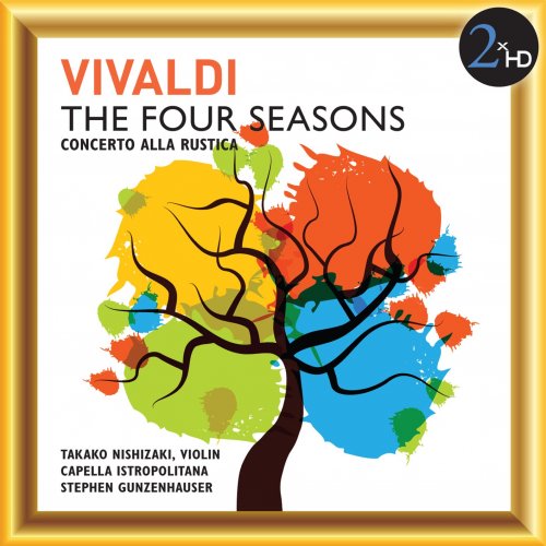 Takako Nishizaki, Capella Istropolitana & Stephen Gunzenhauser - Vivaldi: The Four Seasons (2014/2017) [Hi-Res]