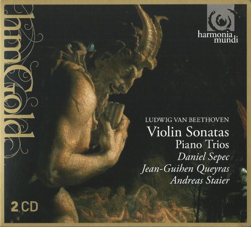 Daniel Sepec, Jean-Guihen Queyras, Andreas Staier - Beethoven: Violin Sonatas, Piano Trios (2014) CD-Rip
