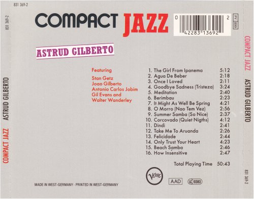Astrud Gilberto - Compact Jazz (1987)