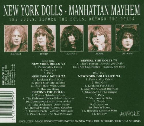 New York Dolls - Manhattan Mayhem. A History Of The New York Dolls (2003)