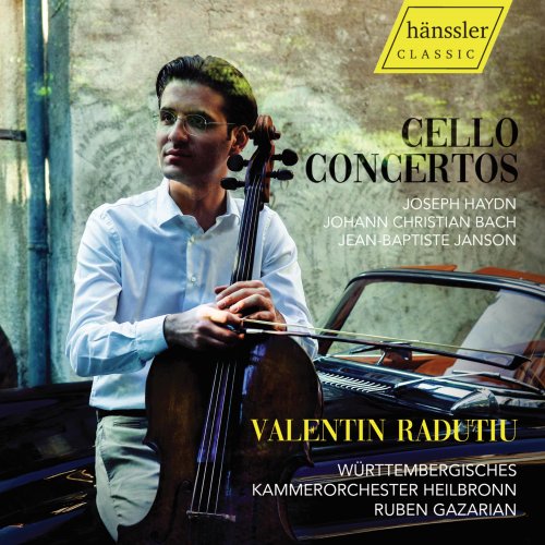 Valentin Radutiu, Württemberg Chamber Orchestra Heilbronn feat. Ruben Gazarian - Haydn, Bach & Janson: Cello Concertos (2019) [Hi-Res]