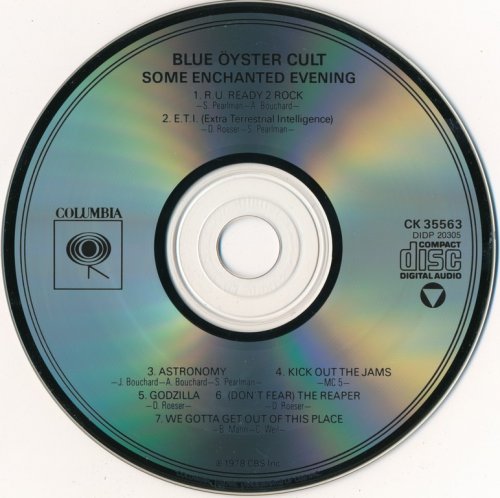 Blue Öyster Cult - Some Enchanted Evening (1978) {1985, US 1st Press}