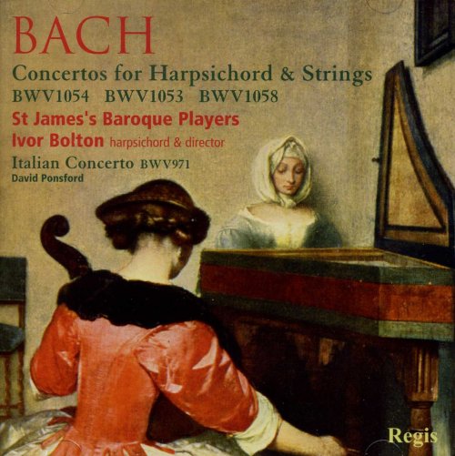 David Ponsford, St. James Baroque Players, Ivor Bolton - J.S. Bach: Harpsichord Concertos (2000)