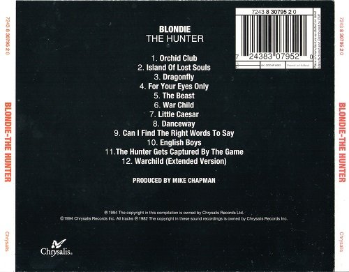 Blondie - The Hunter (Reissue) (1982/1994)