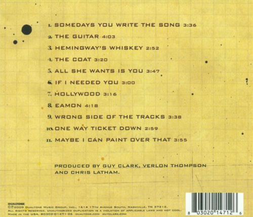 Guy Clark - Somedays The Song Writes You (2009)