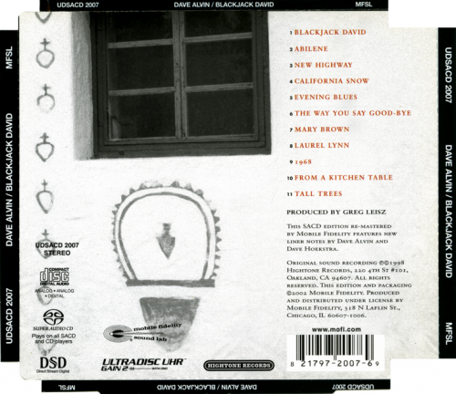 Dave Alvin - Blackjack David (2003) [SACD]