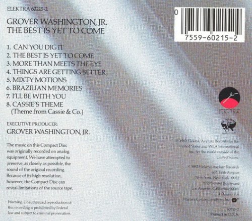 Grover Washington Jr. - The Best Is Yet To Come (1982) [1990]