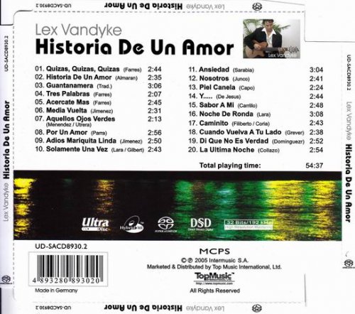 Lex Vandyke - Historia De Un Amor (2005) [SACD]