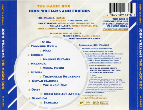 John Williams - The Magic Box (2001) [SACD]