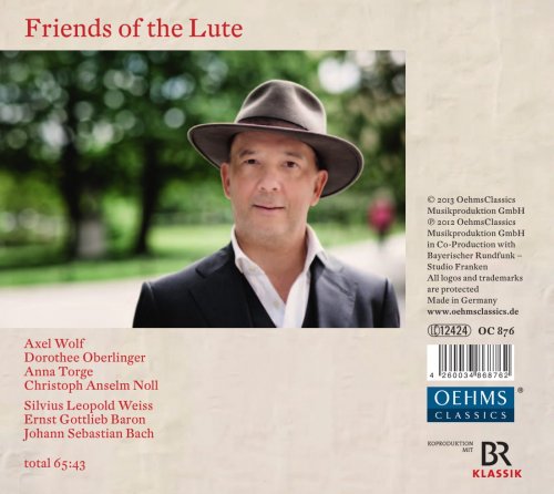 Axel Wolf, Dorothee Oberlinger, Anna Torge, Christoph Anselm Noll - J.S.Bach, Weiss, Baron: Friends of the Lute (2013)