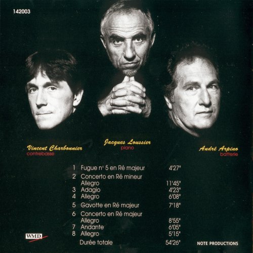 Jacques Loussier - Play Bach Aujourd'hui ,  Les Themes En Re (1994) FLAC