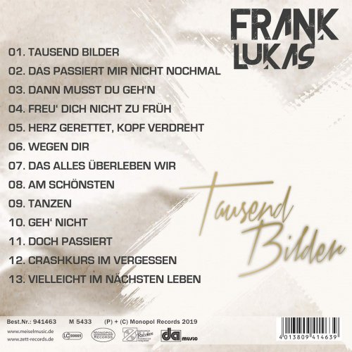 Frank Lukas - Tausend Bilder (2019)