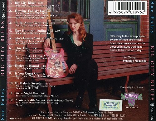 Sue Foley - Big City Blues (1996)