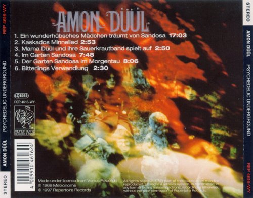 Amon Düül - Psychedelic Underground (Reissue) (1969/1997)