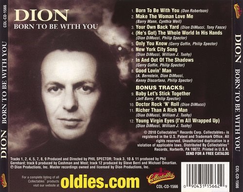 Dion - Born To Be With You (Reissue, Remastered) (1975/2010)