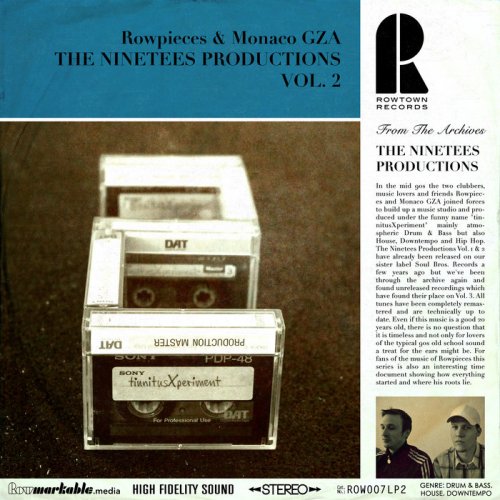 Rowpieces & Monaco Gza - The Ninetees Productions Vol 2 (2019)