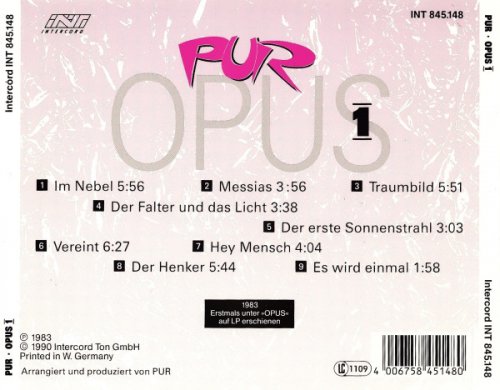 Pur - Opus 1 (Reissue) (1981/1990)