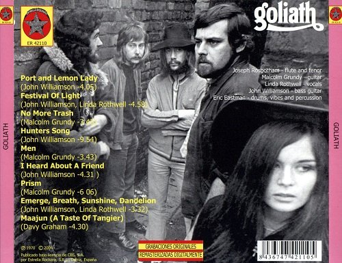 Goliath - Goliath (Reissue, Remastered) (1970/2004)