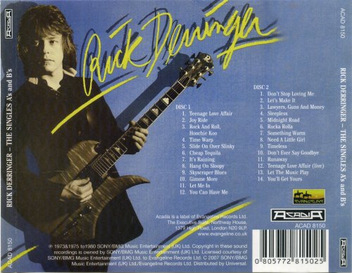 Rick Derringer - The Singles A's And B's (2007)