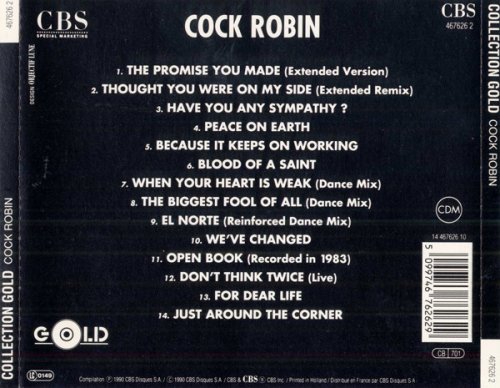 Cock Robin - Collection Gold (1990)