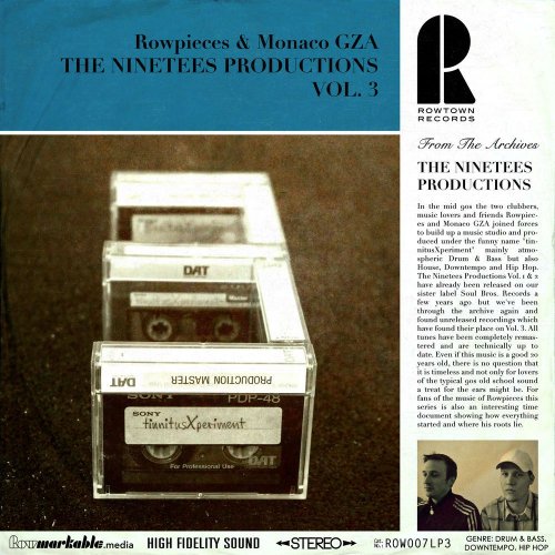 Rowpieces & Monaco Gza - The Ninetees Productions Vol. 3 (2019)