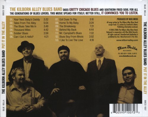 The Kilborn Alley Blues Band - Put It In The Alley (2006)