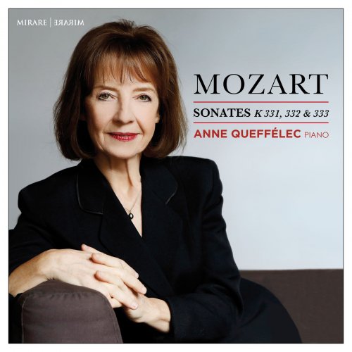 Anne Queffélec - Mozart: Sonates pour piano, K. 331, 332 & 333 (2019) [Hi-Res]